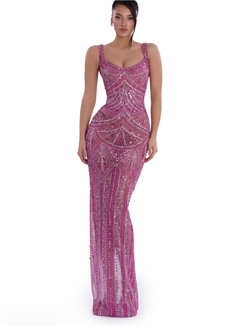 Albina Dyla Couture Blush Gown
